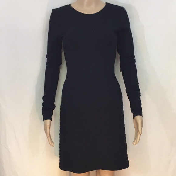 Theory knit dress long sleeve black size P or 00-0 - Picture 1 of 8